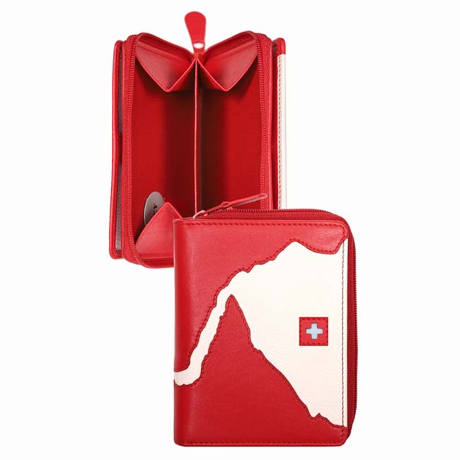 Giorgio Carelli Lederbrieftasche Damengeldbörse