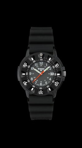 Traser H3 Watches Lady Police Rubber