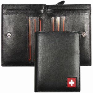 Giorgio Carelli leather wallet Zipper purse